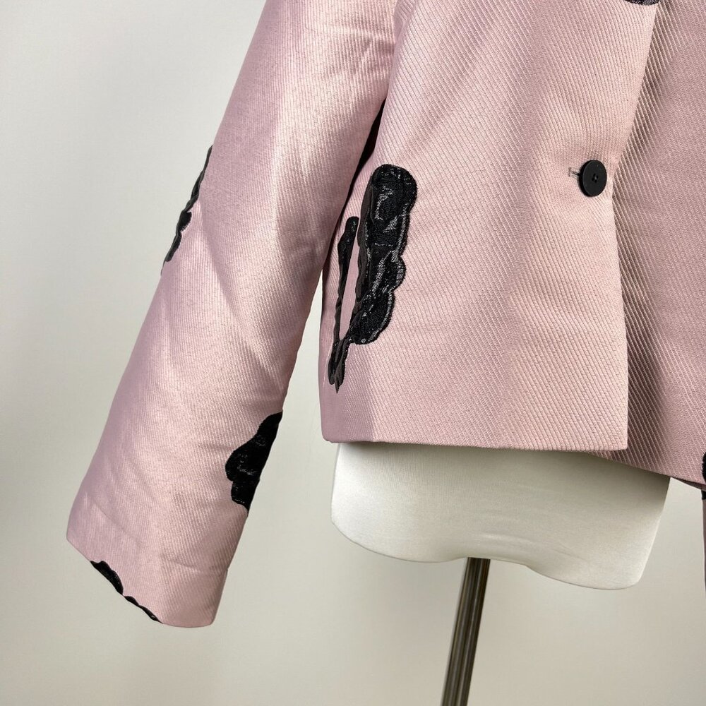 NWOT Stine Goya Kiana Rose Jacquard Pink Jacket Size M - Picture 6 of 16